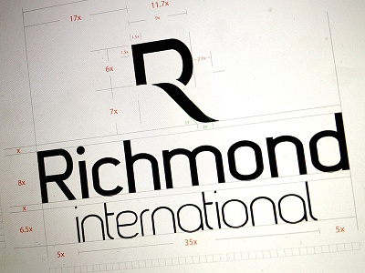 Richmond International Hotels Emblem corporate emblem identity letter r logotype r r emblem richmond hotels