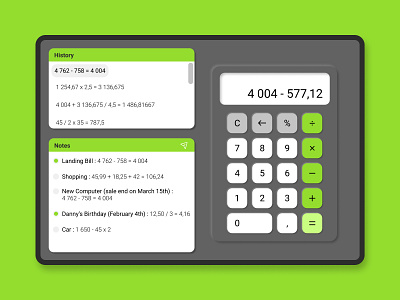 Calculator - #DailyUI #004 dailyui dailyui 004 dailyuichallenge design ui