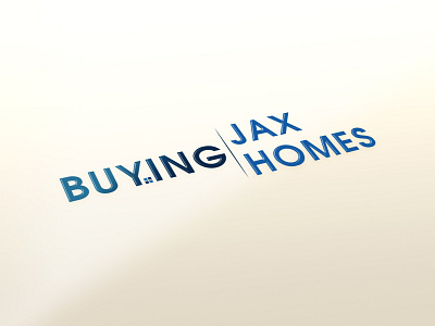 Buying Jax Homes design flat icon illustration illustrator logo design logos minimal modern typography vector