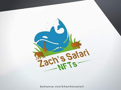 Zach's Safari NFTs graphic design logo logodesign