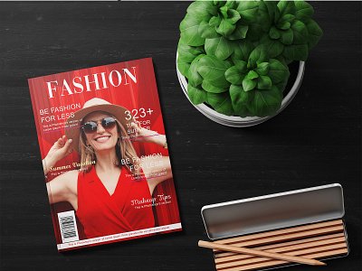 Fashion Magazine cover design
