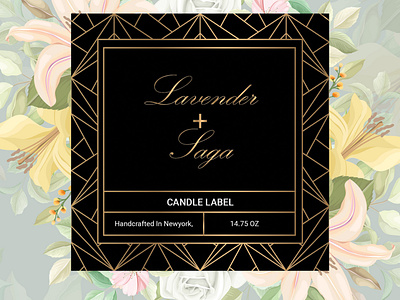 Candle Labels designs, themes, templates and downloadable graphic elements  on Dribbble