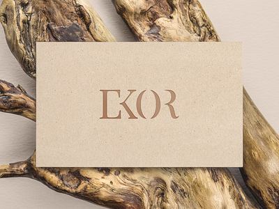 Business Card Ekor brand identity branding business card design graphic design typogaphy