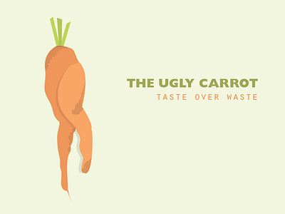 The Ugly Carrot carrot illustration taste ugly carrot vegetables waste