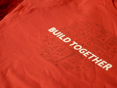 Yelp "Build Together" T-shirts