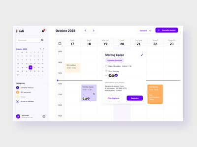 DAILY UI 38 - Calendar adobe adobexd calendar daily ui dailyui design desktop ui uidesign