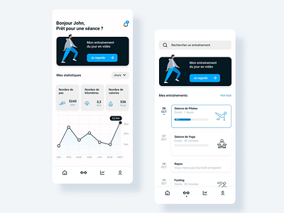 DAILY UI 41 - Workout tracker