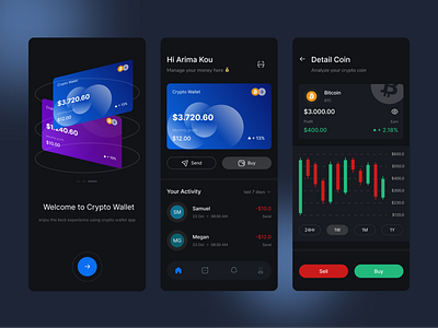 Cryptocurrency Wallet App 💰