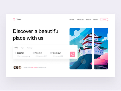 Travel Landing Page