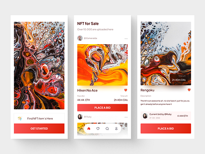 NFT Marketplace App 🔥