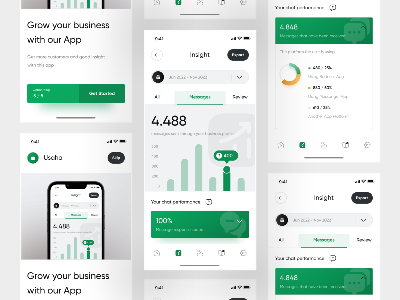 Usaha Business Management Mobile App by farizzakky for Pickolab