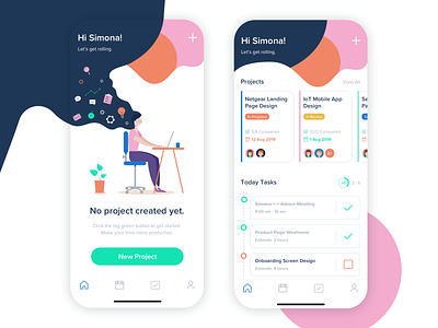 Project Management App app asana board business checklist design empty ios management mobile planner planning project schedule task tasks time to do to do list trello