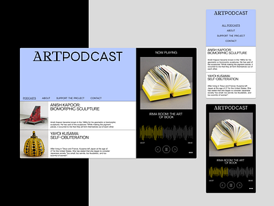 ARTpodcast website