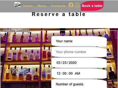 Gastro pub_shot_2 design gastro pub gastronomy nightlife photography ui ux web