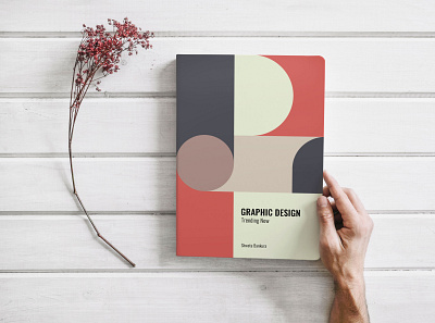 Book cover: Graphic Design Trending Now book cover design book design geometric design graphic design muted colors print design vintage design