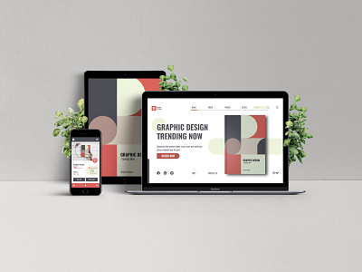 Website page & App screen app screen book cover design muted colors ui ux visual design website landing page