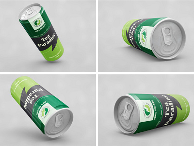 TnS- Tea Paradise branding energy drink packaging identity design logo design packaging packaging design