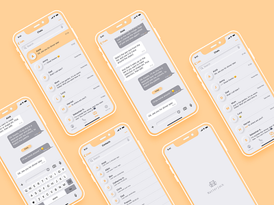 Messaging App | Minimal | Neumorphic