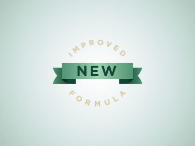 New Improved Formula banner flag formula improved new
