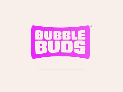 BubbleBuds bubble buds float identity logo soft squeeze squish