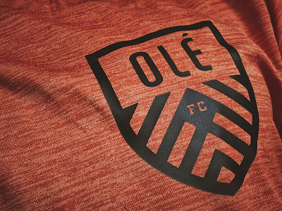 OLÉ Jersey apparel athletic badge brand crest fc futbol jersey logo ole shield soccer