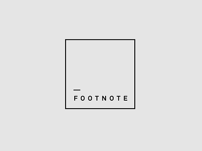 _Footnote akkurat bottom footnote identity logo logotype name square