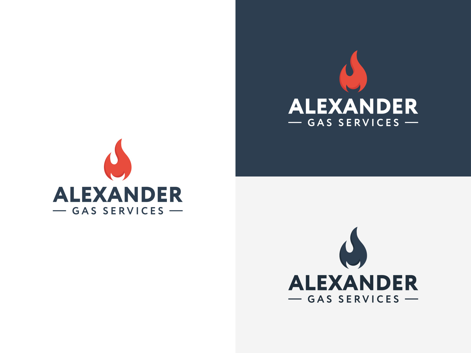 Gas Services Logo by Adam Godfrey on Dribbble