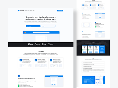 Home / Pricing Page adobe blue business esign flat design modern ui xd