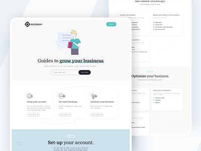 Occasion website ui exploration 2021 landingpage mobile app mobile ui page design ui design uidesign uiux web design webdesign webpage