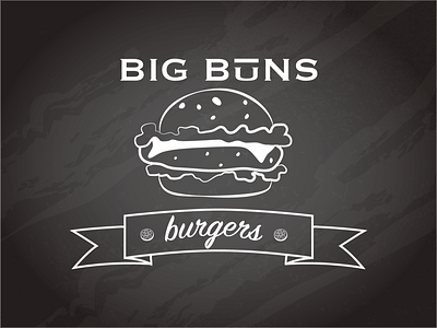Big Buns ai burgers dailylogochallenge design girl illustration illustrator logo simple