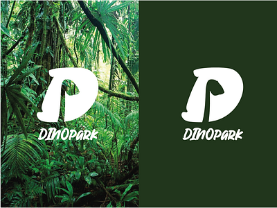 Dino Park ai dailylogochallenge design girl illustrator logo simple