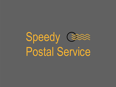Speedy Postal Service ai dailylogochallenge design girl illustration illustrator logo simple