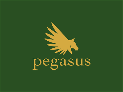 Pegasus ai dailylogochallenge design girl illustration illustrator logo simple
