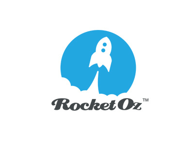 RocketOz branding logo
