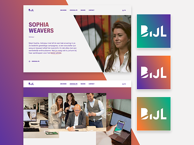 Bijl PR — Website and branding branding design ui ux website