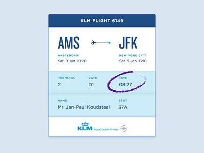 Dailyui024  Boarding Pass