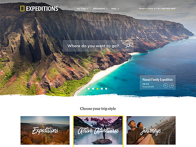 National Geographic Expeditions Redesign ng expeditions tours travel