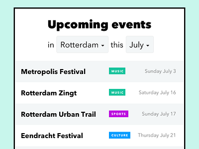 Dailyui070 Event Listing