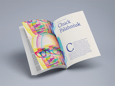 Chuck Palahniuk Magazine editorial gtsectra magazine palahniuk