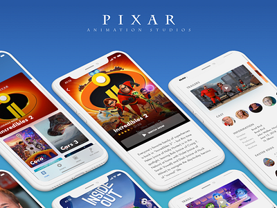 Pixar App Concept concept disney incredibles insideout pixar