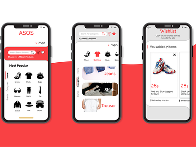 ASOS Re-design Shopping App