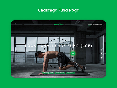 Challenge Fund Page adobe xd android application branding challenge challenge fund creative creativity design figma fund illustration ui ui ux ux web application website