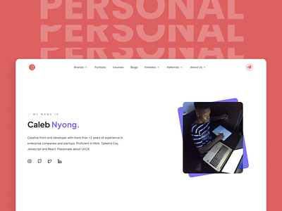 PERSONAL - An Introduction - Website Design