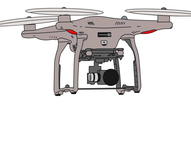 Drone Drawing Picture - Drawing Skill
