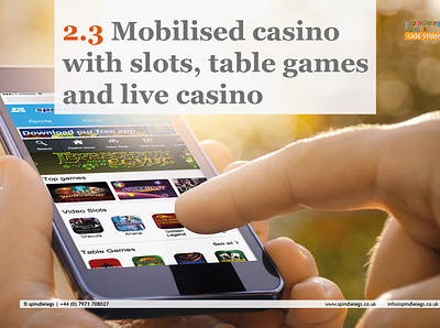 Mobilising your Casino – slots, table games and live casino. best of casino mobile mobile app design mobile design uidesign uxdesign