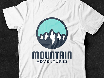 Mountain Adventures Logo climbing extreme hill logo mountain logo mountainering peak sport top travel