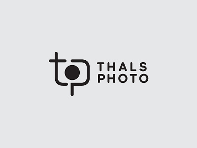 Thals Photo branding camera design flat identity lens logo logodesign mark monogram photo photography