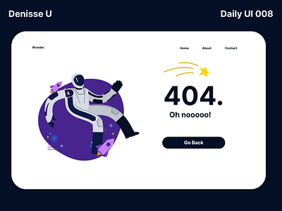 Daily UI 008- 404 Not Found
