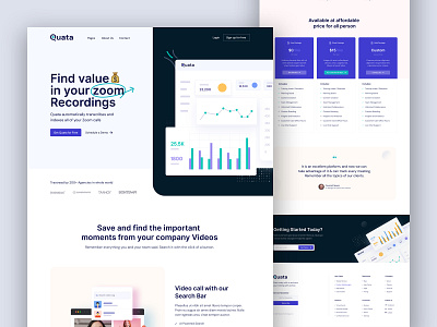 Quata - Saas & Software Startup Web Template