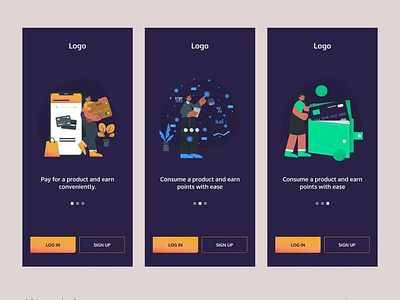 Onboarding Screens - Loyalty App